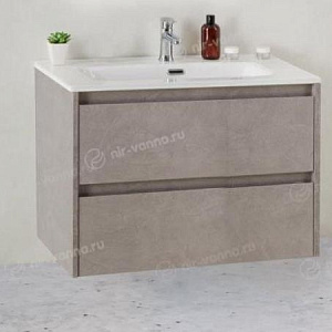 Тумба с раковиной BelBagno Stile Moderno Kraft 39/80 Pietra Grigio